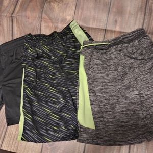 3 pair athletic shorts